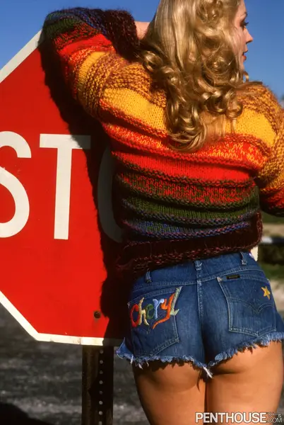 Cheryl Rickson in a bright sweater | 21093